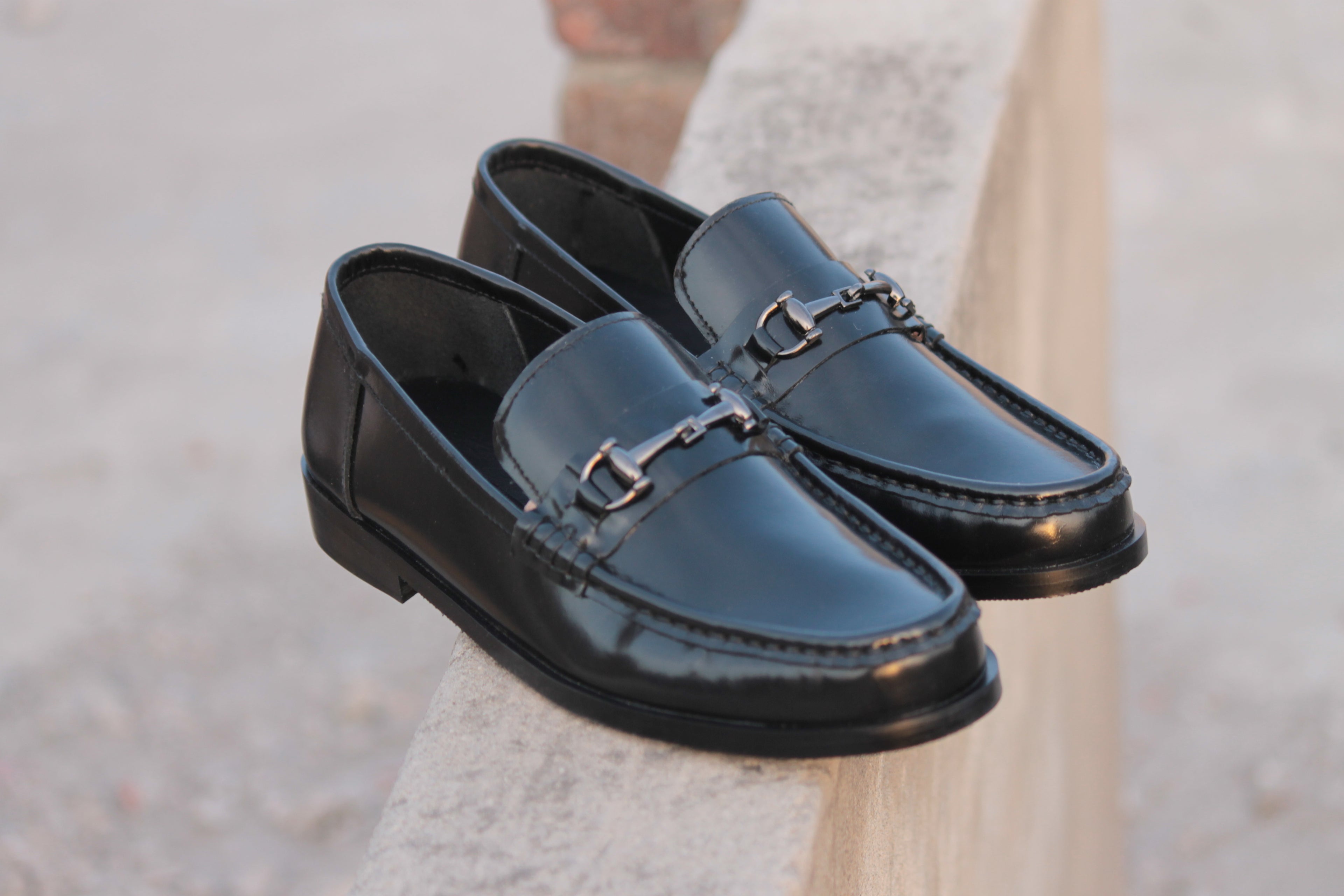 Moccinoo B-1015 BLK PTN