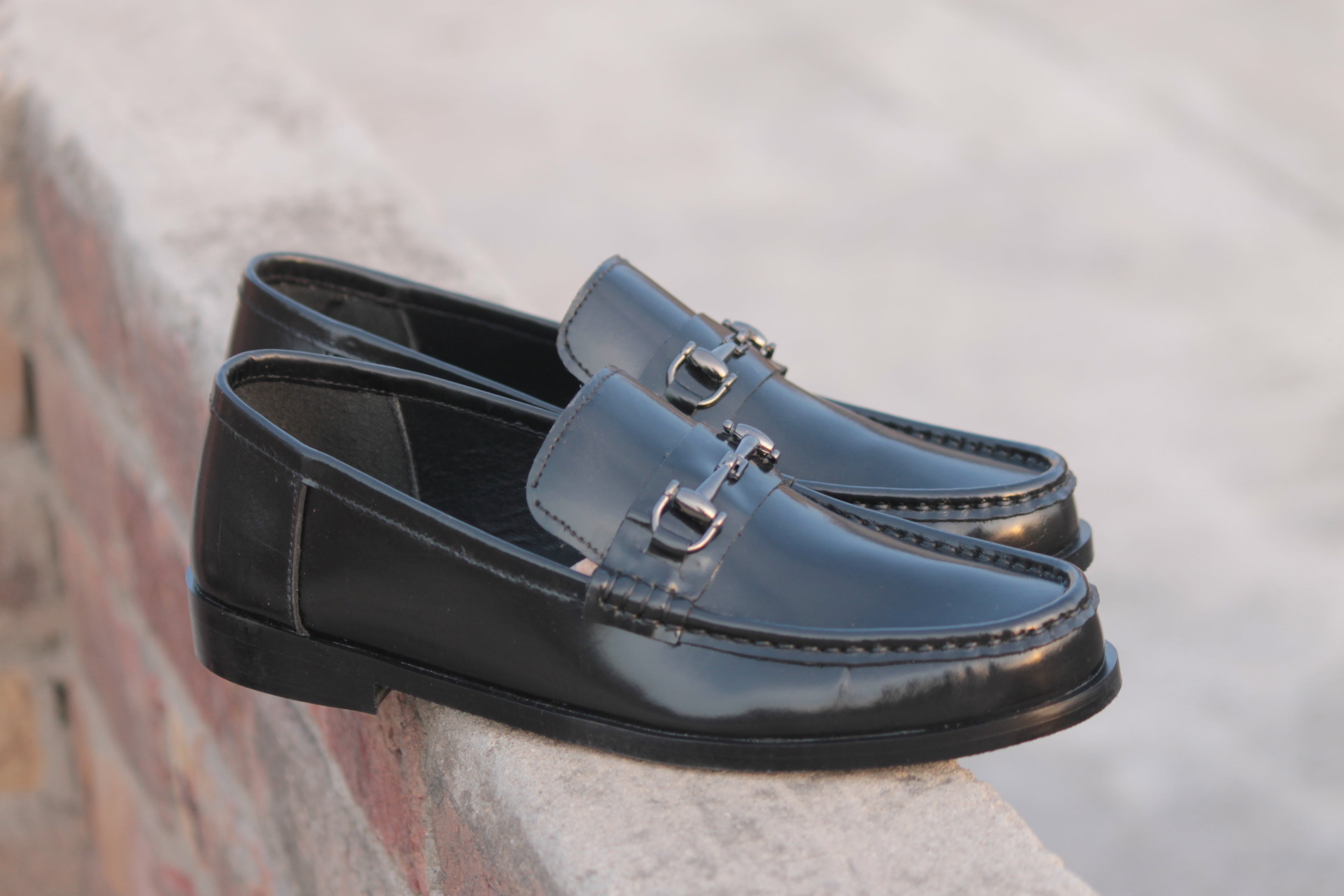 Moccinoo B-1015 BLK PTN