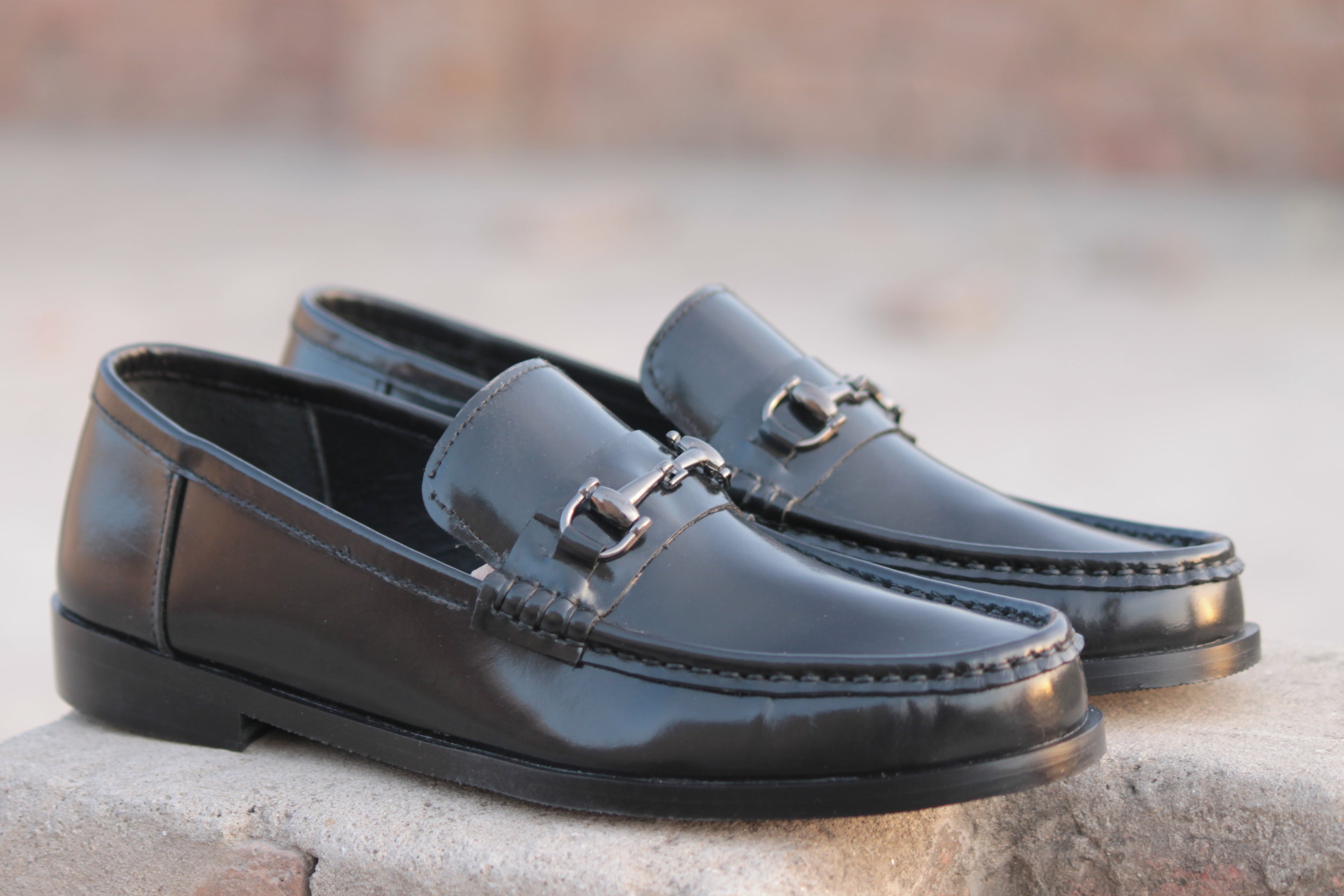 Moccinoo B-1015 BLK PTN