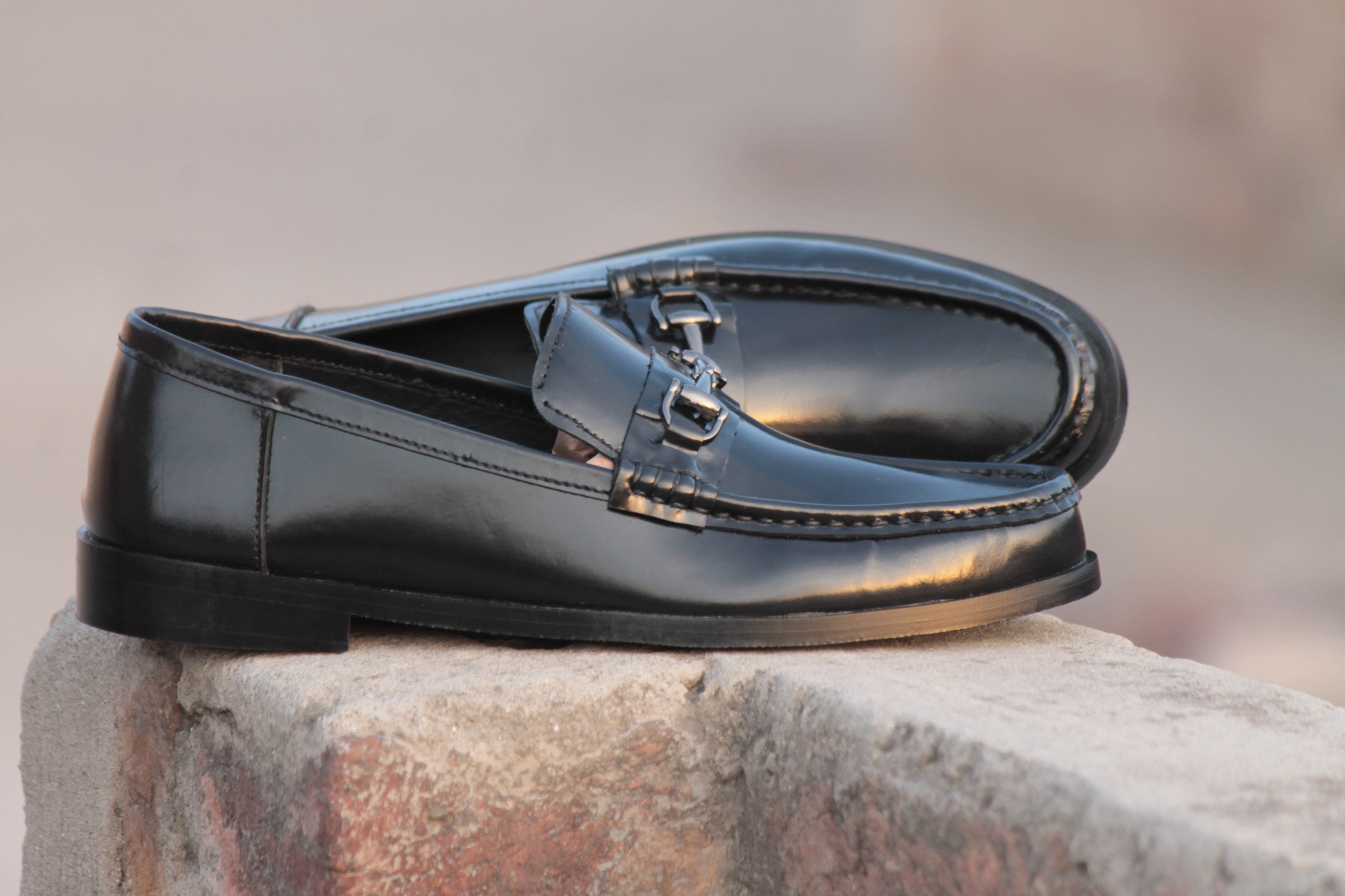 Moccinoo B-1015 BLK PTN