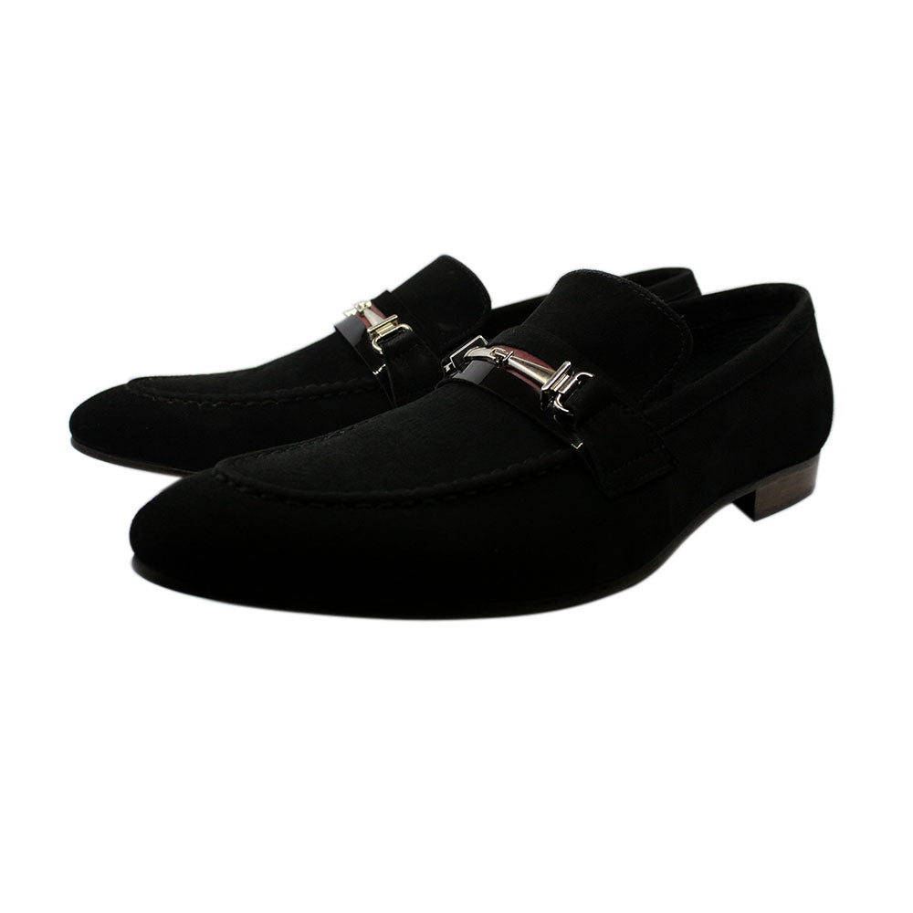 Moccinoo B-1021 Blk suede