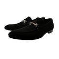 Moccinoo B-1021 Blk suede